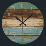Driftwood Wall Clock<br><div class="desc">Design for the clock created in photoshop</div>