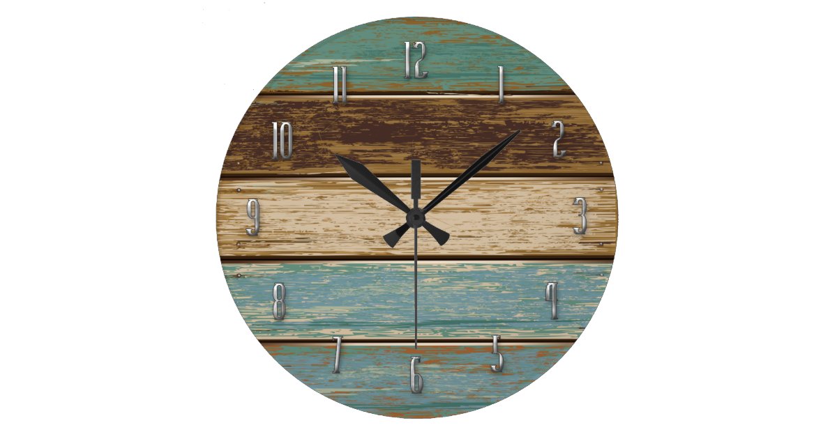 Driftwood Wall Clock