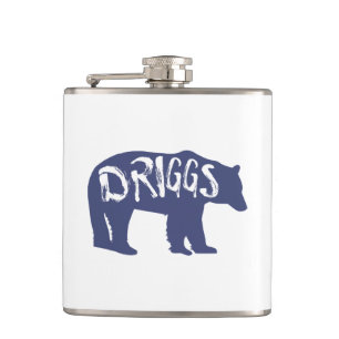 Driggs Idaho Bear Flask