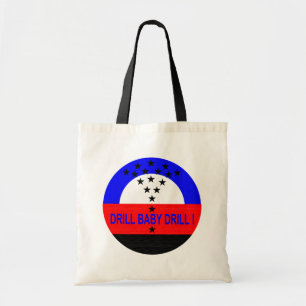 DRILL BABY DRILL ! TOTE_small Tote Bag