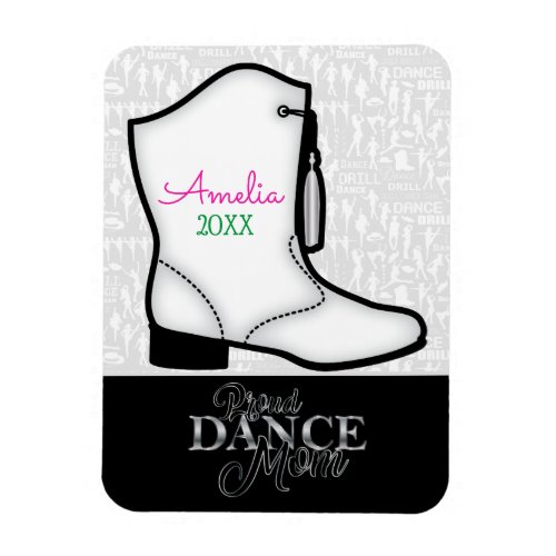 Drill Dance Team Proud Dance Mom Magnet