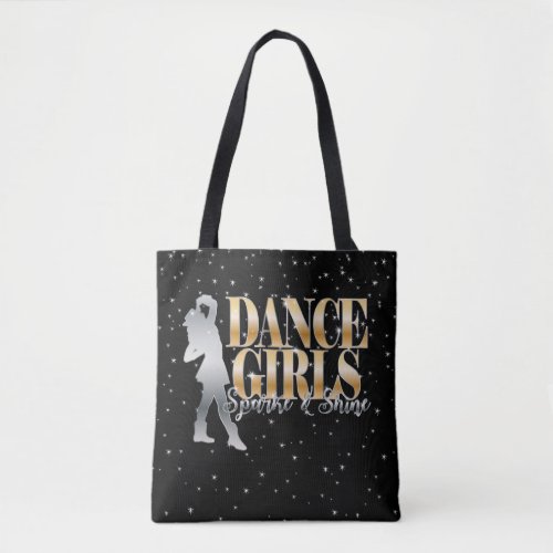 Drill Dance Team Sparkle Tote Bag