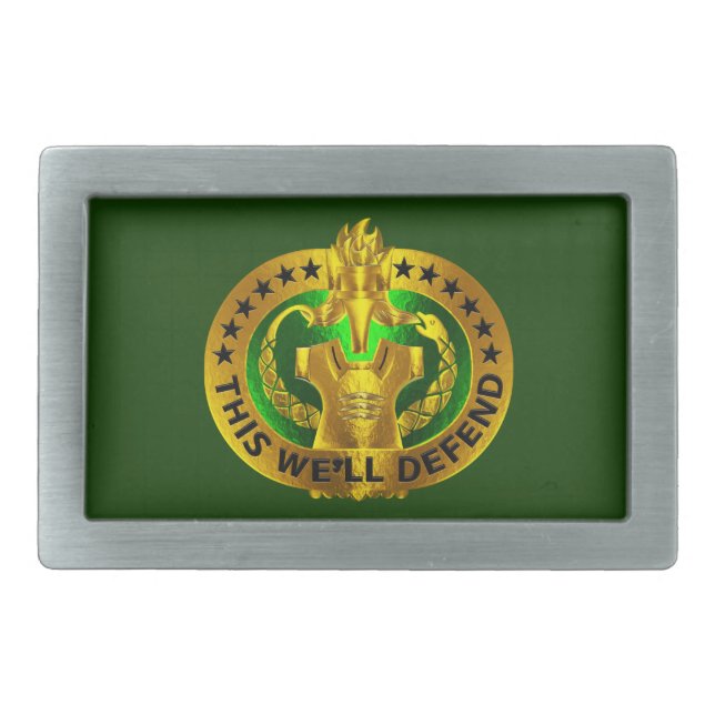 Drill Sergeant Belt Buckle (Front)