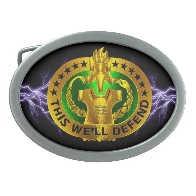 DRILL SERGEANT BELT BUCKLE (Front)