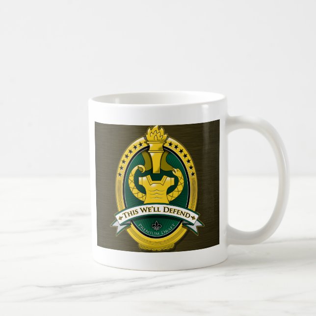 Drill Sergeant Premium Draft Beer Coffee Mug (Right)