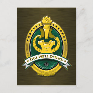 Drill Sergeant Premium Draft Beer Postcard