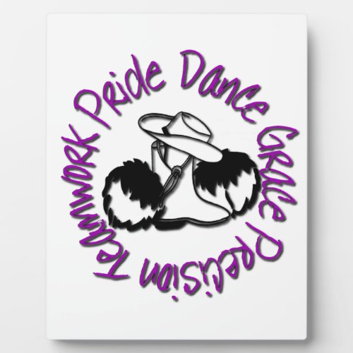 Drill Team _ Dance Grace Precision Teamwork Pride Plaque