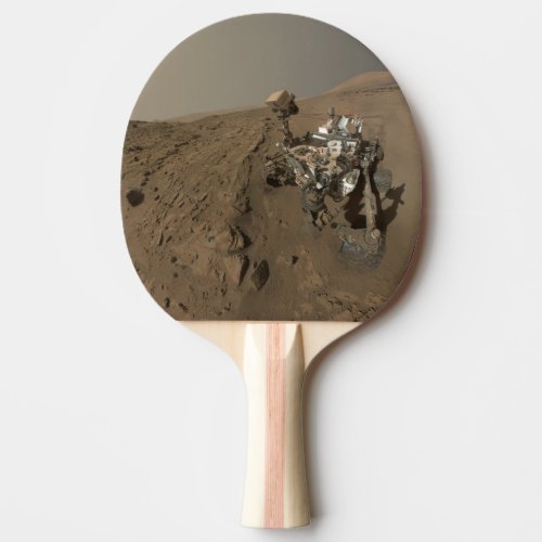 Drilling Mars Curiosity Red Martian Landscape Ping Pong Paddle