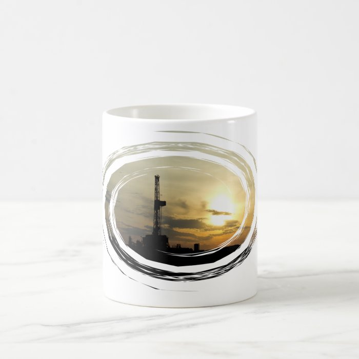 Drilling Rig Coffee Mugs