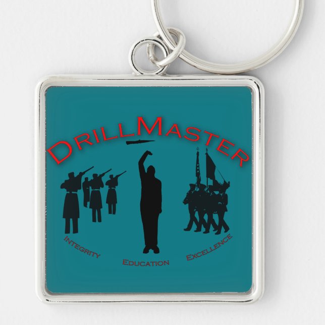 DrillMaster Logo Key Fob (Front)