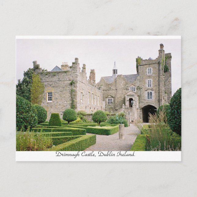 Drimnagh Castle, Dublin Ireland. Postcard (Front)