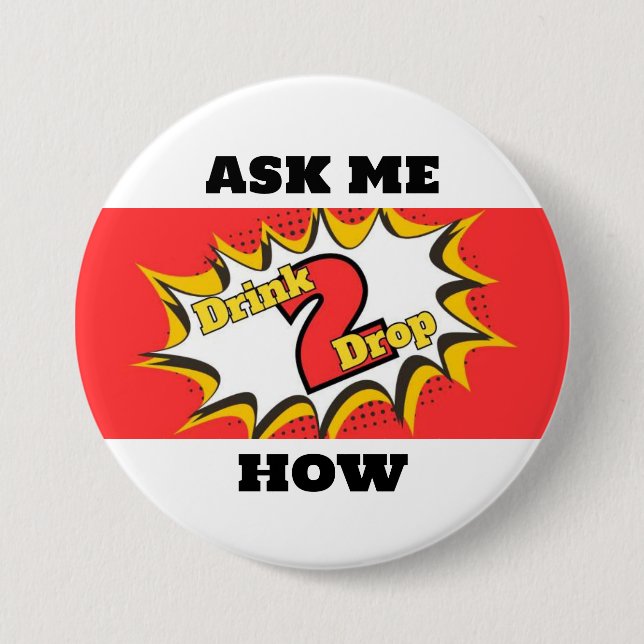 Drink2Drop Button (Front)