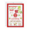 Drink & Be Merry Holiday Cocktail Party Invitation