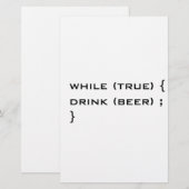 Drink beer (Front/Back)