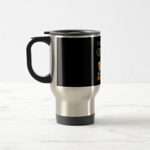 Drink Beer And Hang With My Beagle Travel Mug