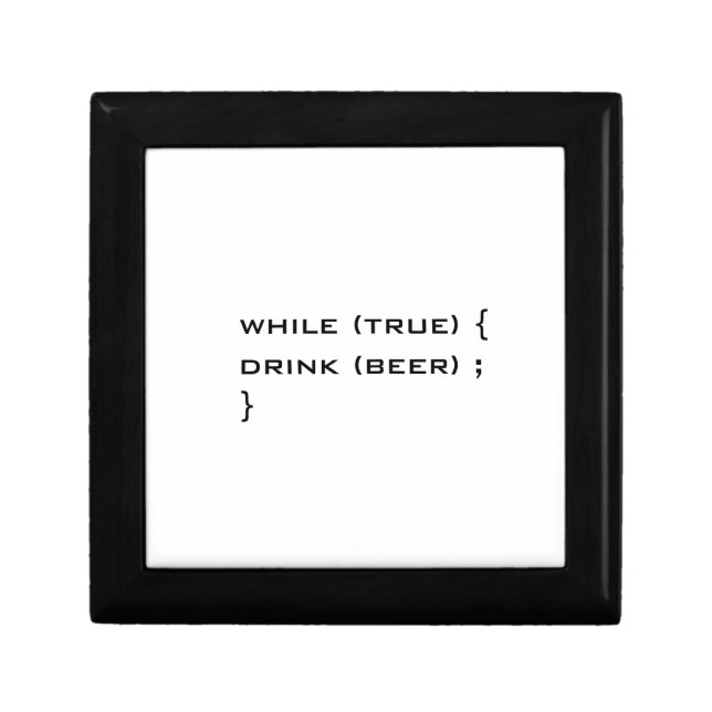 Drink beer gift box (Front)