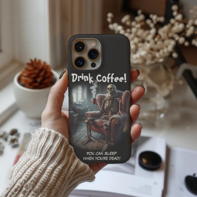 Drink Coffee Case-Mate iPhone Case (Creator Uploaded)