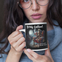 Drink Coffee Giant Coffee Mug