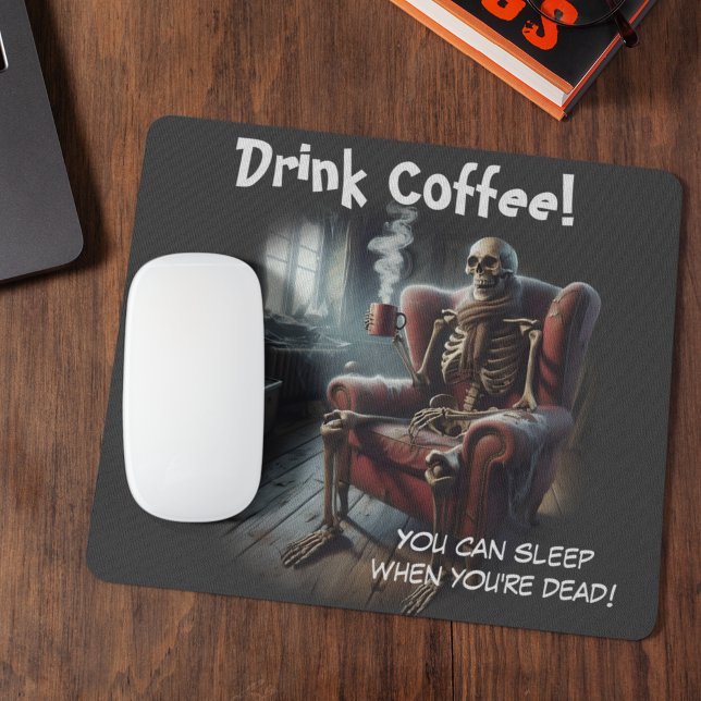 Drink Coffee Mouse Pad (Creator Uploaded)