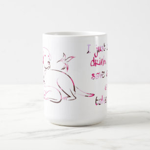 Drink Coffee Save Animals Take Naps Animal Lover Mug