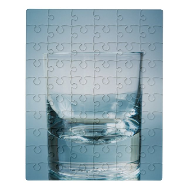Drink glass. Fine art Jigsaw Puzzle (Puzzle Vertical)