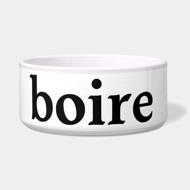 drink in french bowl (Front)