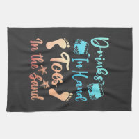 Beach Sayings Kitchen Towels