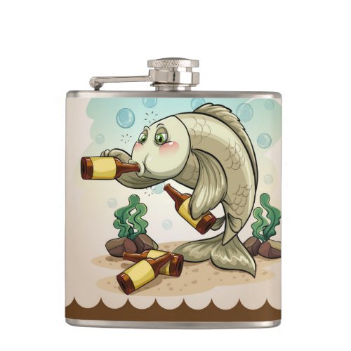 Drink Like a Fish Flask