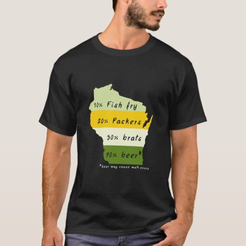 Drink Local Wisconsin Beer Drinking  T_Shirt