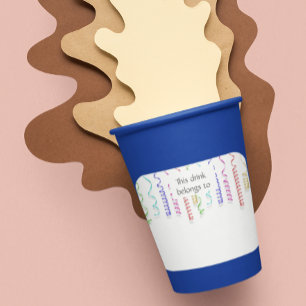 Drink Marker Identifier Tag Celebration Party