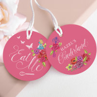 Drink Me Alice in Onederland Vibrant Floral teacup