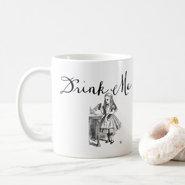 Drink Me Alice in Wonderland Mug