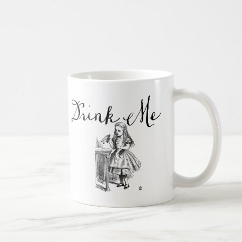 Drink Me Alice in Wonderland Mug