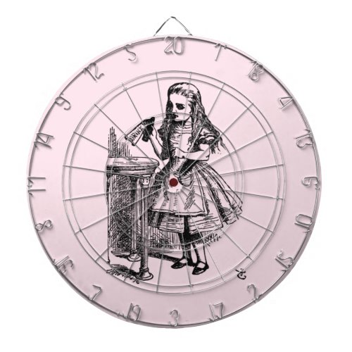 Drink Me Alices Adventures in Wonderland Dart Board