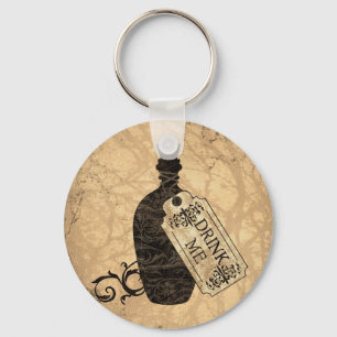 Drink Me Bottle Keychain