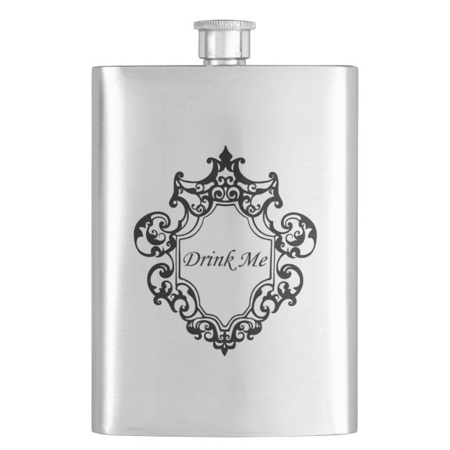 Drink Me! Flask (Front)
