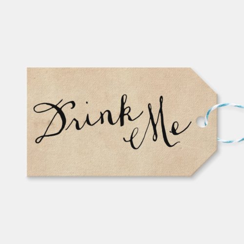 Drink Me Gift Tags