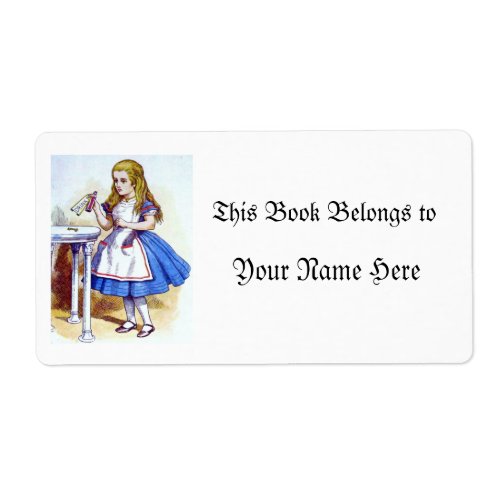 Drink Me Potion with Alice Label