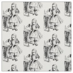 Drink Me Vintage Alice in Wonderland Fabric
