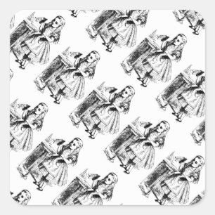 Drink Me Vintage Alice in Wonderland Stickers