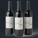 Drink Me Vintage Alice In Wonderland Wedding Wine Label<br><div class="desc">Cheers to the bride and groom! Drink Me Vintage Alice In Wonderland Wedding Wine Labels that you can completely customize to add a special touch to the wine served at your wedding. This is a fun and modern spin on the vintage Alice in Wonderland illustrations.</div>