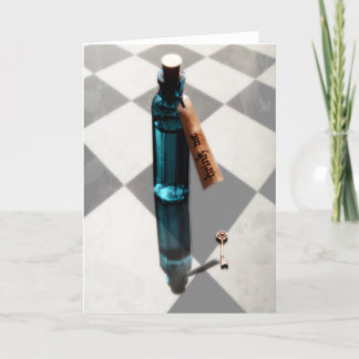 DRINK ME Wonderland Greeting Card