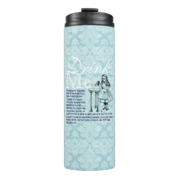 "drink Me" Wonderland Thermal Tumbler by aresby at Zazzle
