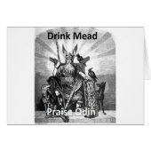 Drink Mead - Praise Odin (Front Horizontal)