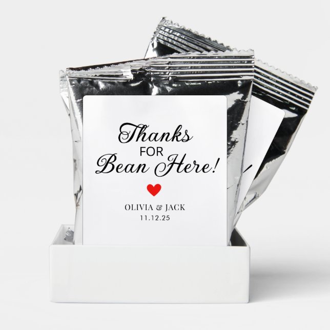 Drink Mix Modern Custom Wedding Couple Name Love  (Pair)