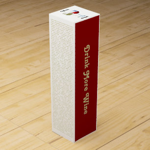 Drink More Wine Gift Box