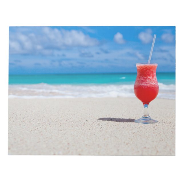Drink On Beach notepads (Front)