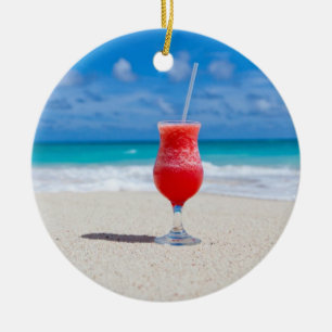 Drink On Beach ornament