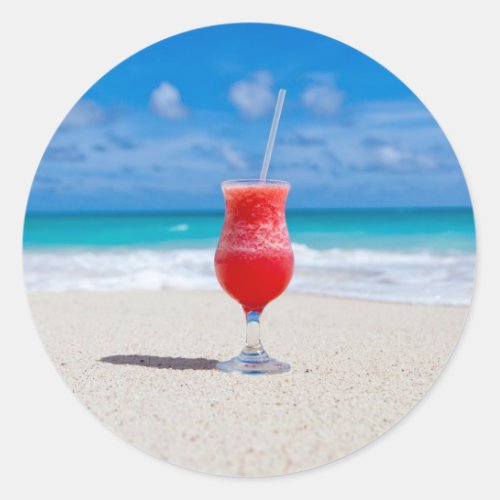 Drink On Beach stickers
