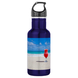 Drink On Beach Water Bottle